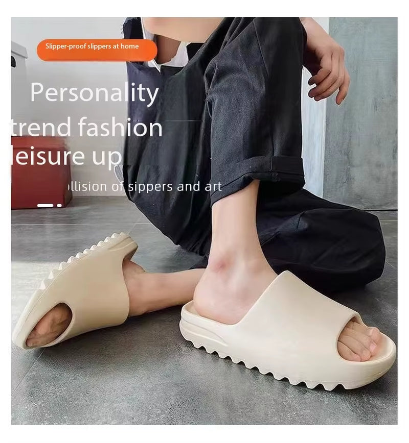 High Quality EVA Soft Thick Soled Slippers Women'S Summer Fashion Wear Slippers Home Home Sandals Men'S Beach Shoes